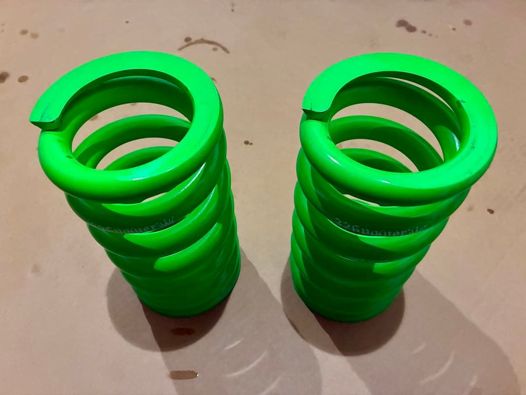 【美品】　326power チャラバネ　ID62 180mm 20k グリーン