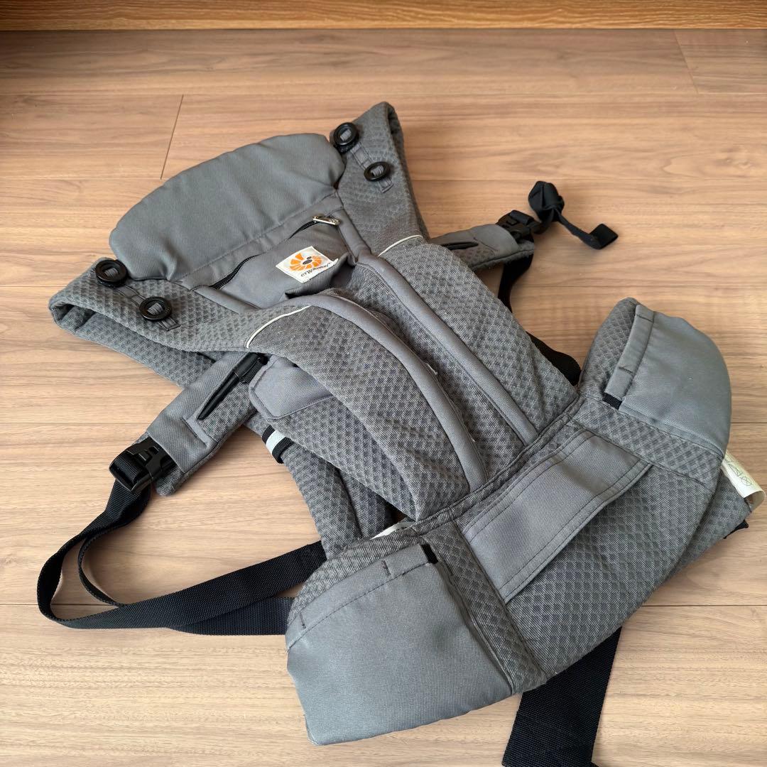 エルゴ ergobaby 抱っこ紐 オムニブリーズ グラファイトグレー