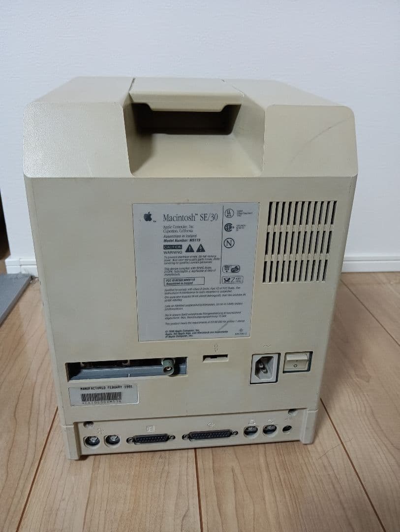 希少 ジャンク　Apple Macintosh SE/30