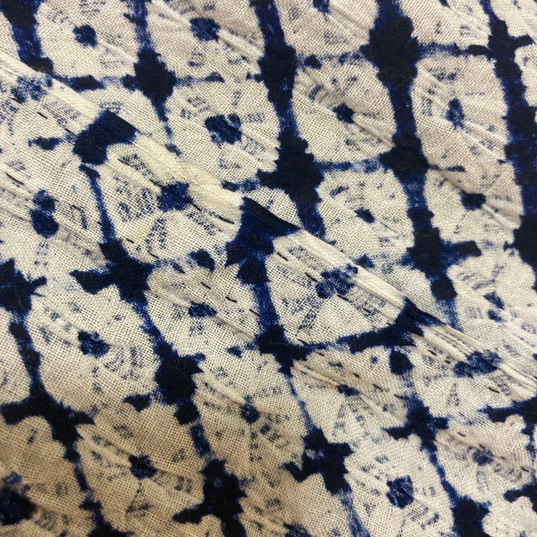 総絞り浴衣　蝶柄