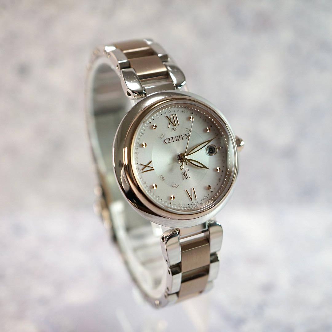 美品✨ シチズン クロスシー XC CITIZEN レディース ソーラー ピンク