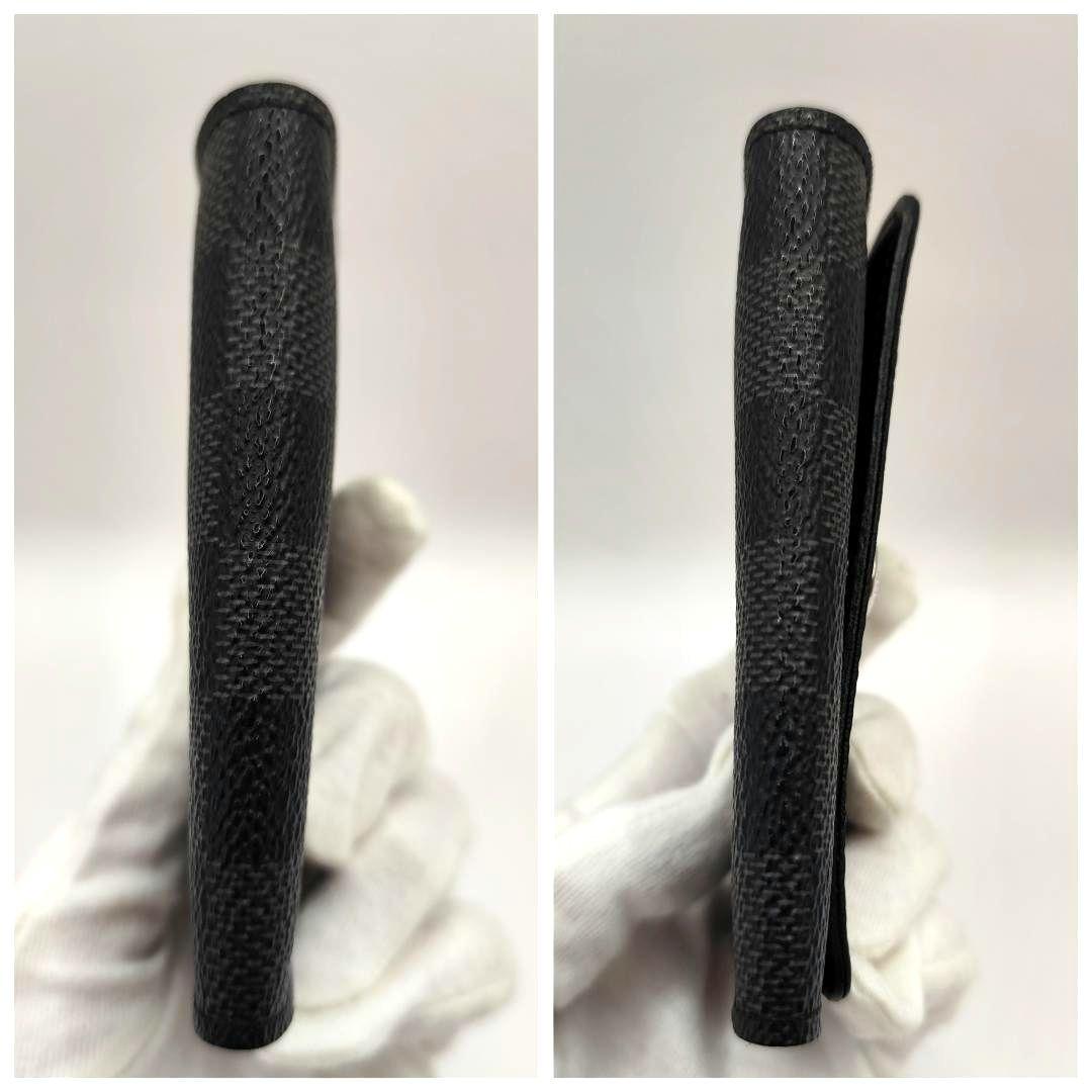 鑑定極美品 ルイヴィトン ダミエ・グラフィット ミュルティクレ6 6連キーケース