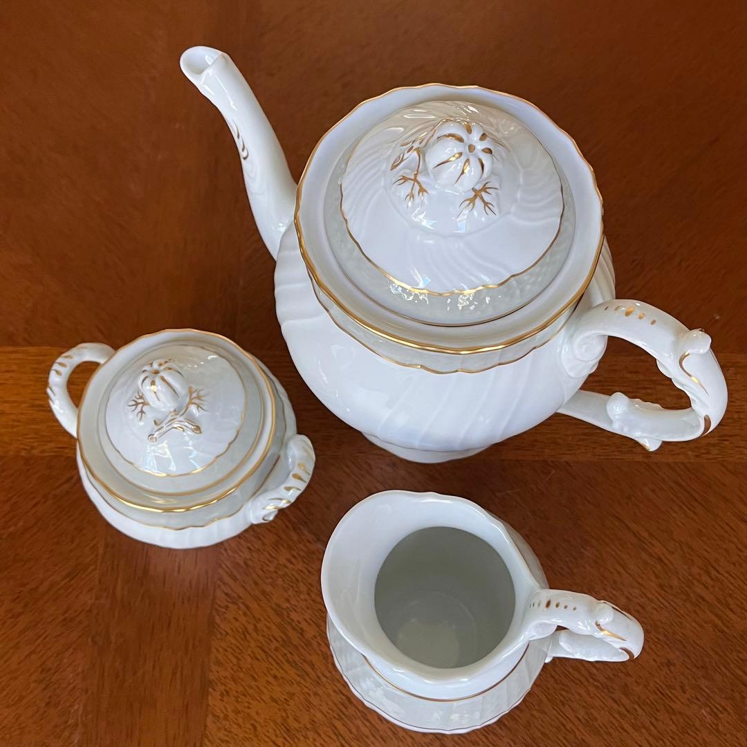 【未使用美品】リチャードジノリ★ベッキオグレース★ポットセット