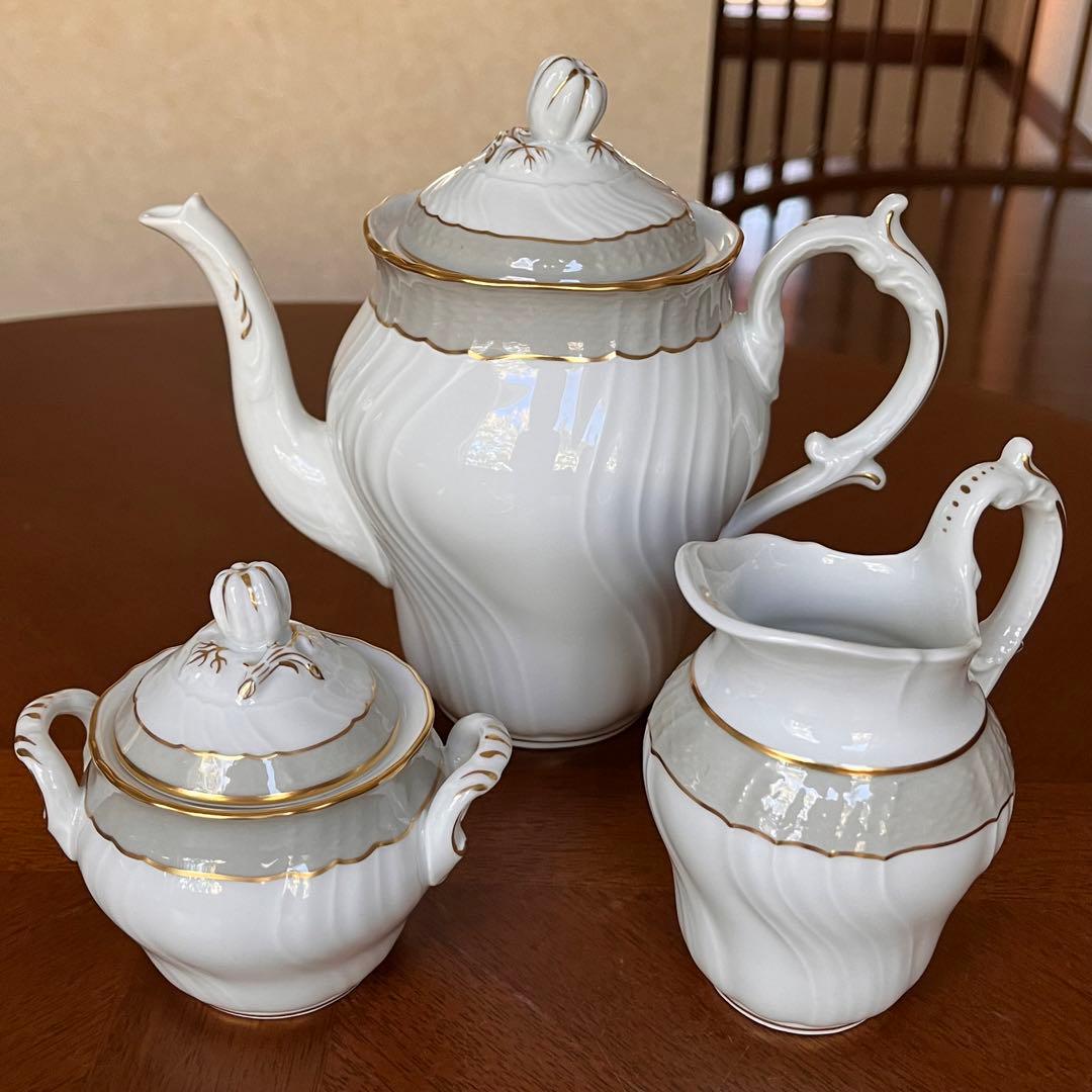 【未使用美品】リチャードジノリ★ベッキオグレース★ポットセット