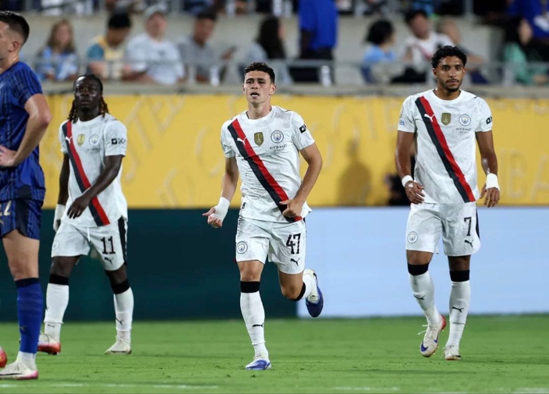 MAN CITY×KIDSUPER Jersey #47 FODEN