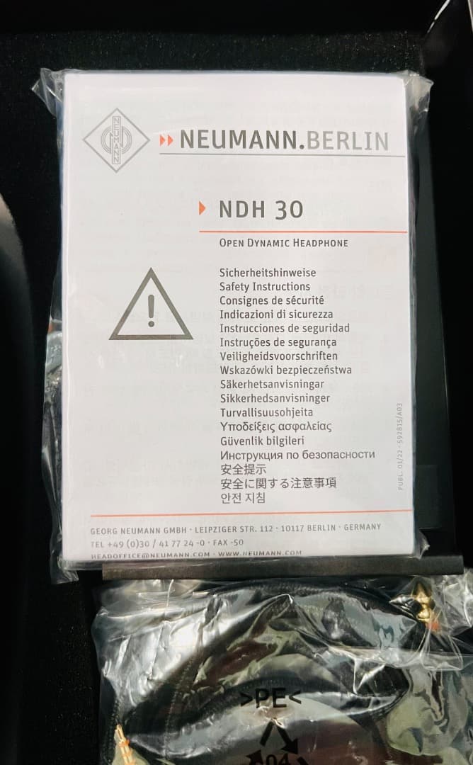 NEUMANN NDH30 シルバー使用極小 良品！