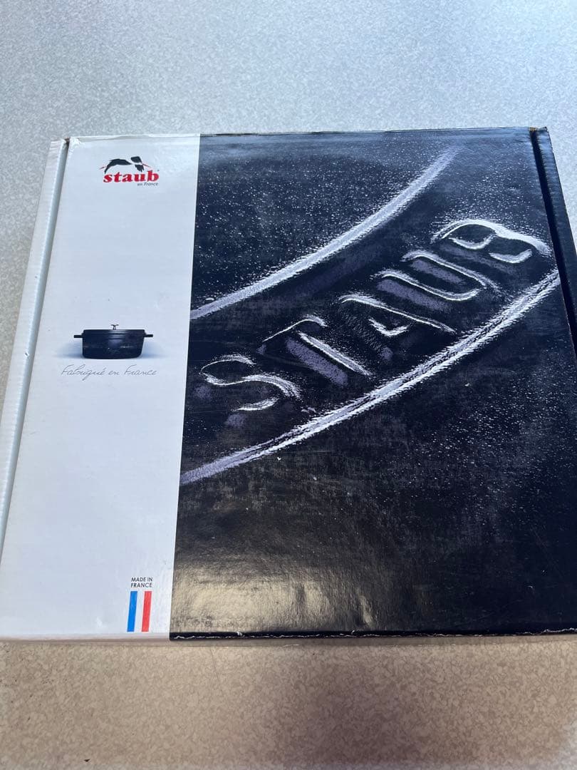 STAUB 鋳鉄 グリルパン ピアグリル　チェリー　　26CM