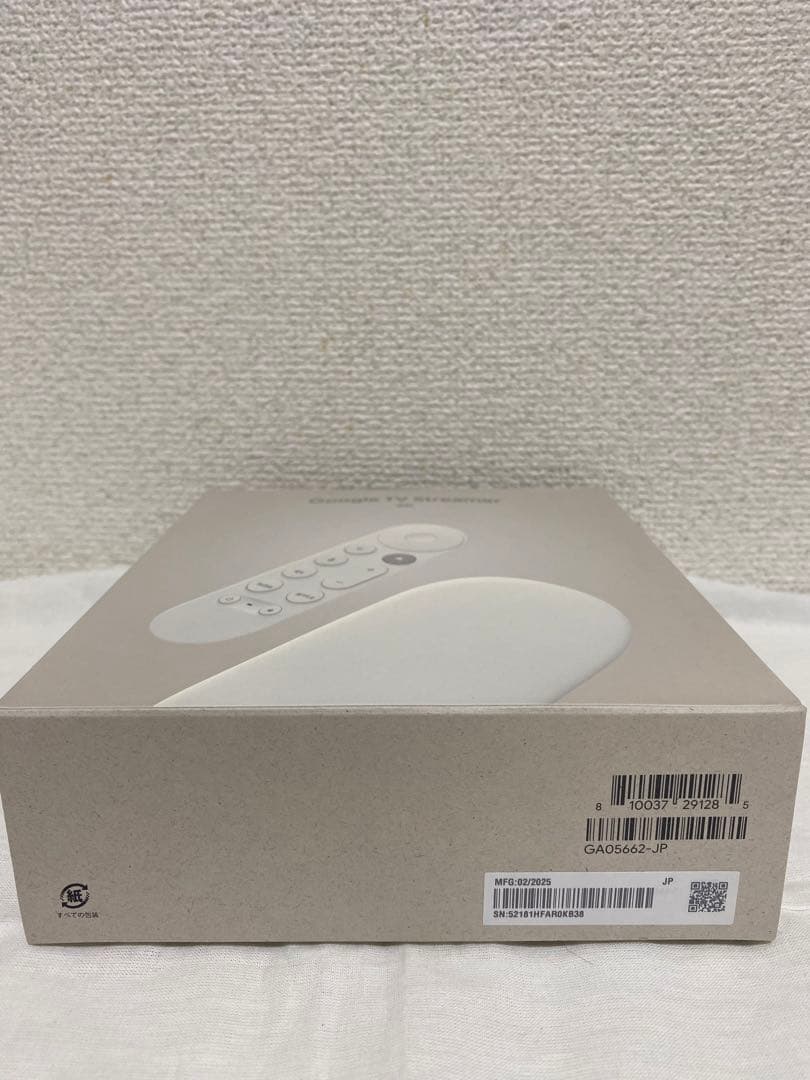 Google TV Streamer(4K) 有線LAN・WiFi対応