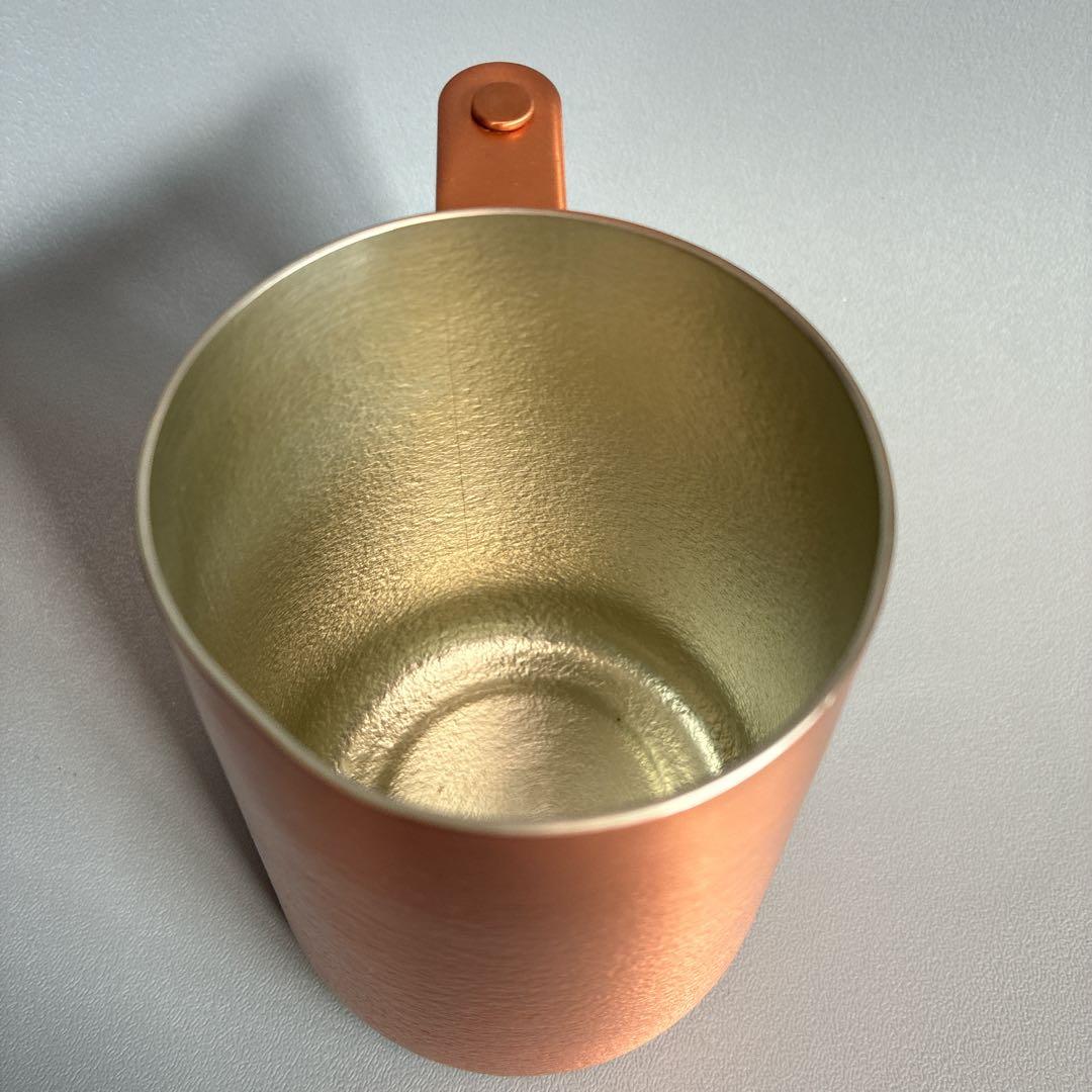 ナガオ 純銅 キング銅マグ 400ml 日本製　マグカップ　燕振興工業