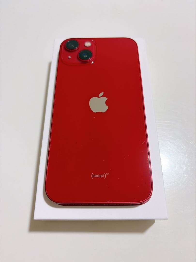 【美品】iPhone13 256GB レッド 本体 SIMフリー
