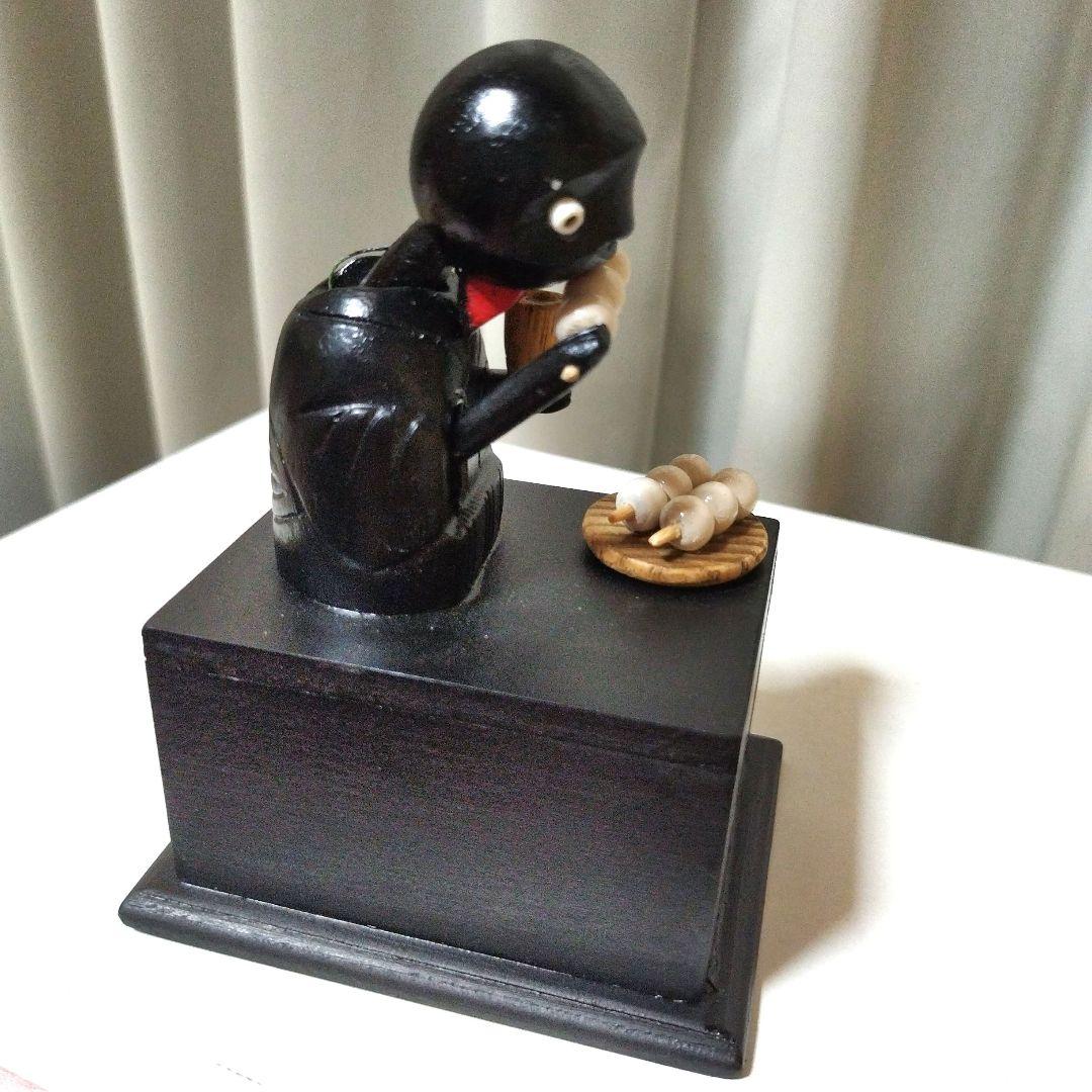 【新品未使用品】〘郷土玩具〙神戸カラクリ人形 木製