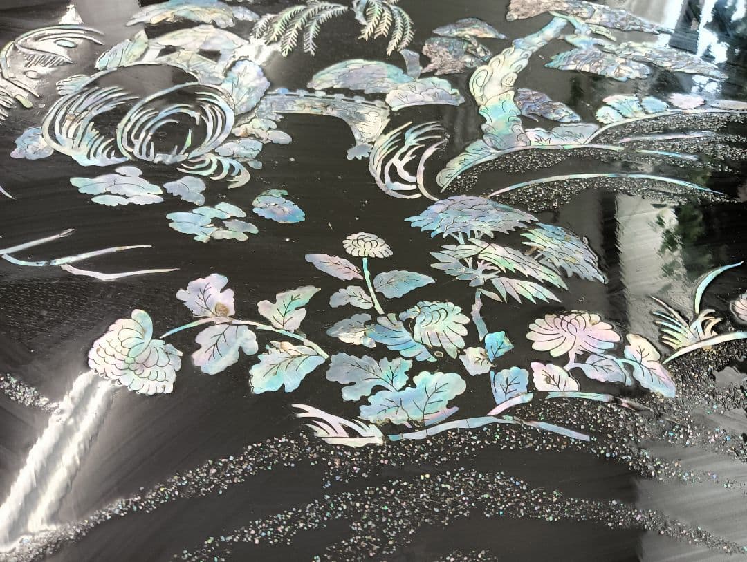 螺鈿細工 座卓 リビングテーブル ローテーブル　古民家　インテリア