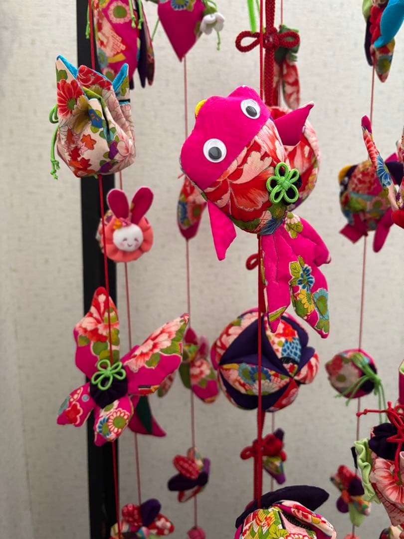 ひな祭　吊るし飾り5段