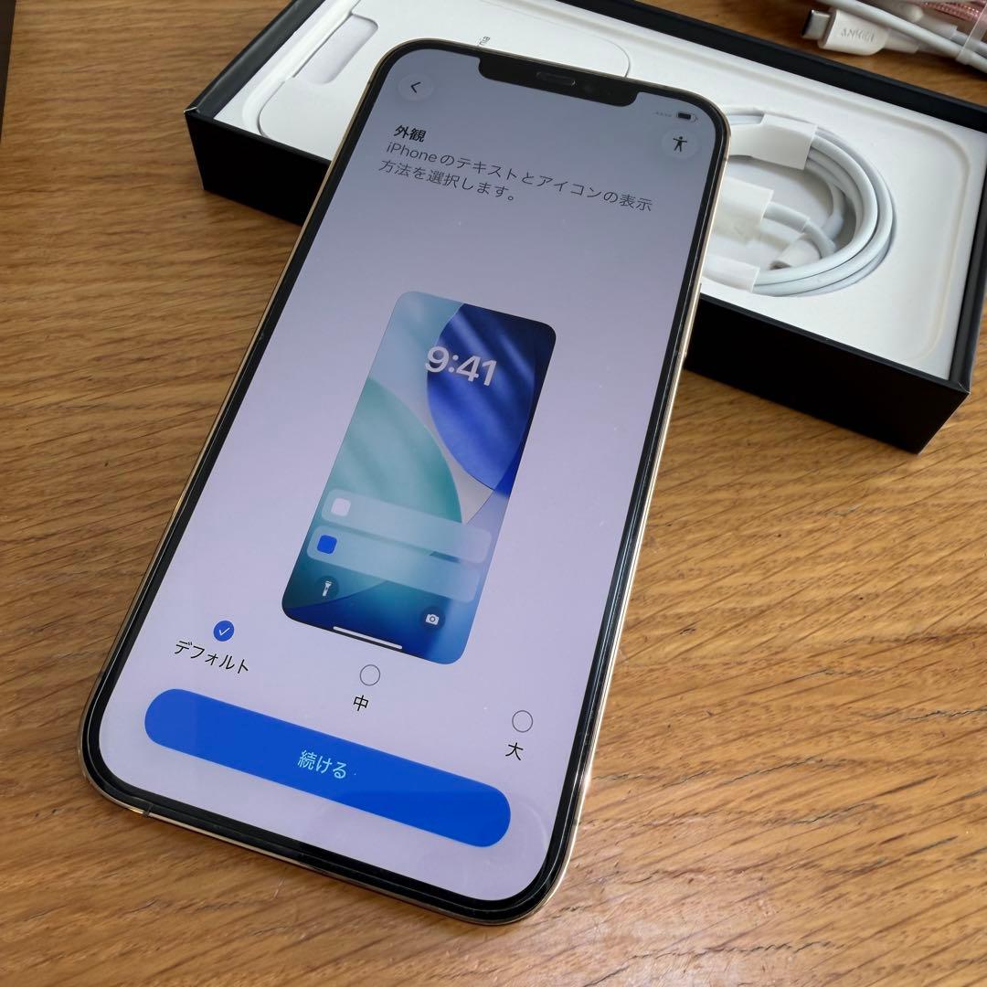 iPhone 12 Pro Max ゴールド 512gb バッテリー100%