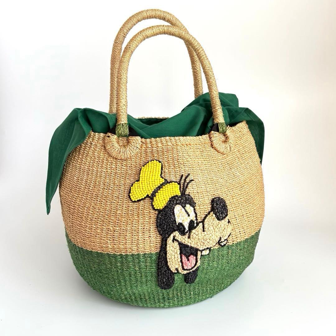 BEAMS BOY ビームスボーイ ディズニー コラボ かごバッグ グーフィー