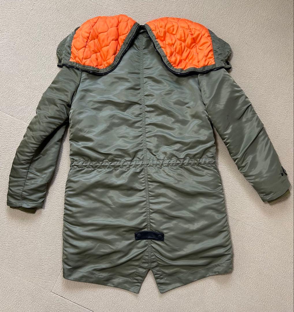 美品rag&boneミリタリーグリーン2wayコートS