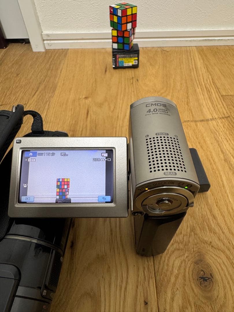 動作確認 ソニーSONY デジタルビデオカメラ 2セット