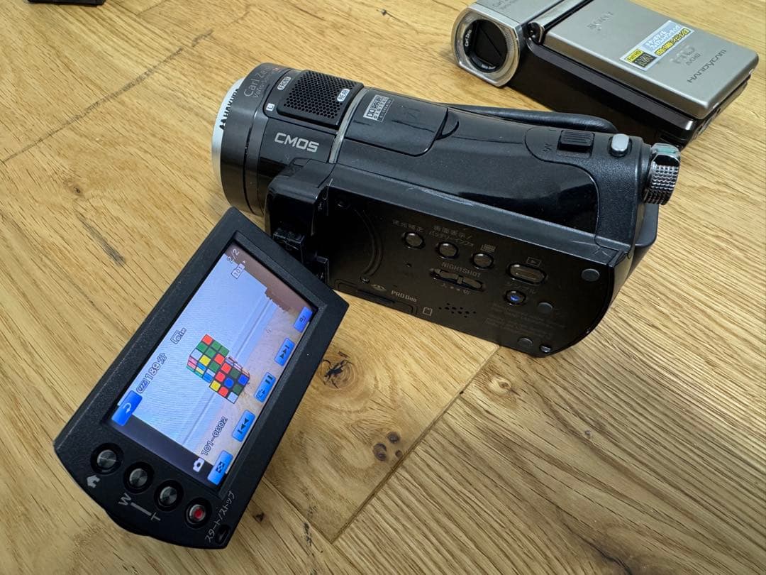 動作確認 ソニーSONY デジタルビデオカメラ 2セット