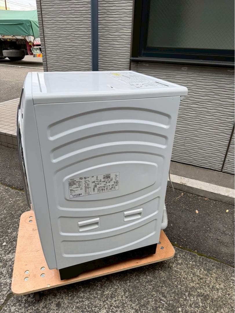 【美品】AQUAアクアドラム式洗濯乾燥機 2023年製 AQW-SD12P-L