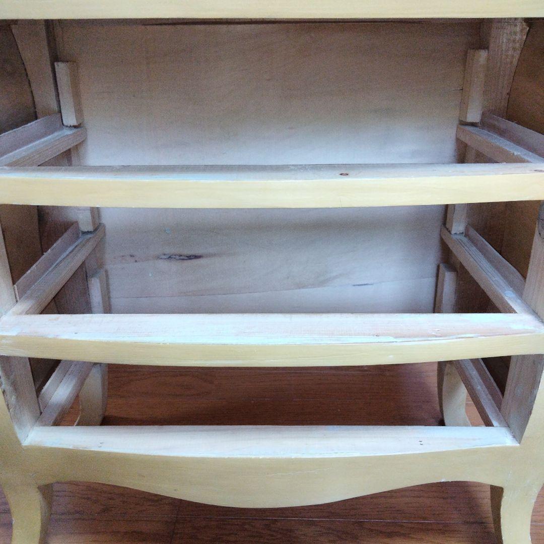 アンティーク 猫脚 キャビネット 棚 チェスト 花台 サイドテーブル インテリア