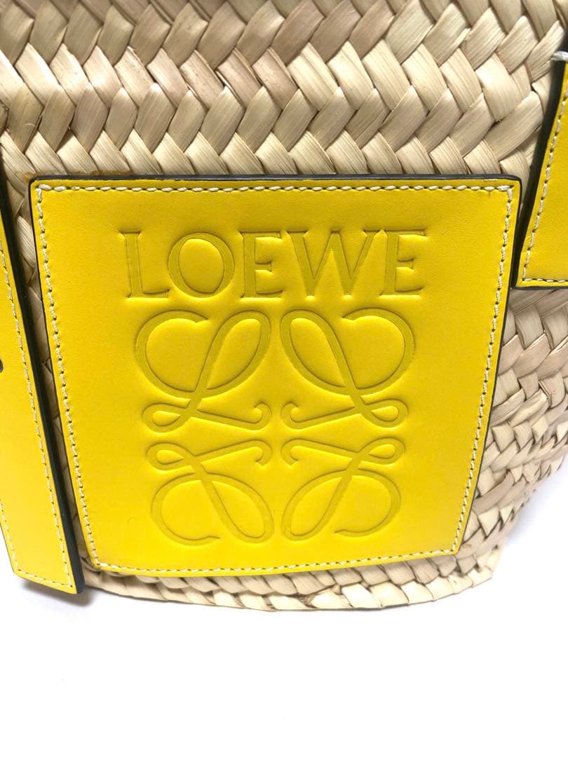 violet's　未使用品　ロエベかごバッグ　バスケット　スモール