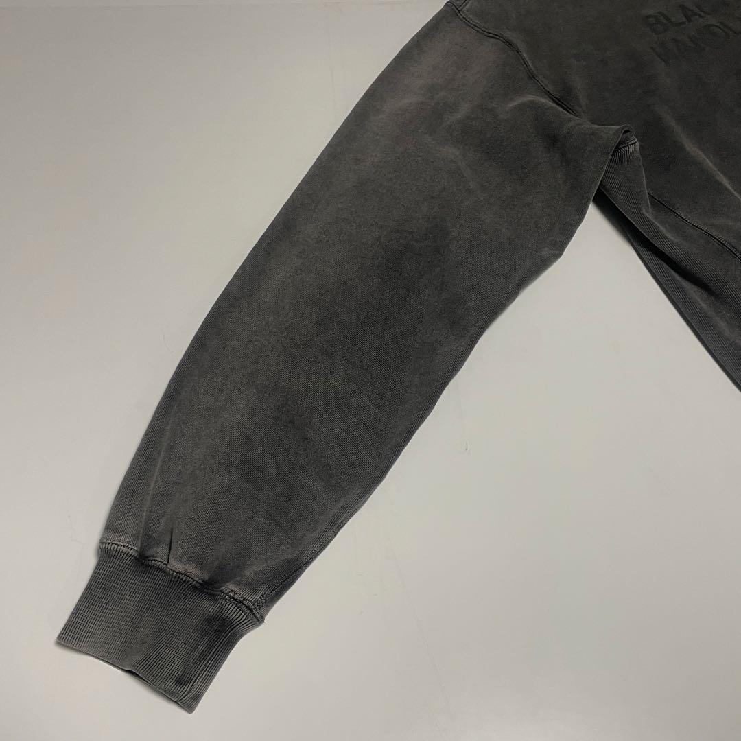 Black Eye Patch フェード　取扱注意スウェット　グレー　L 墨黒