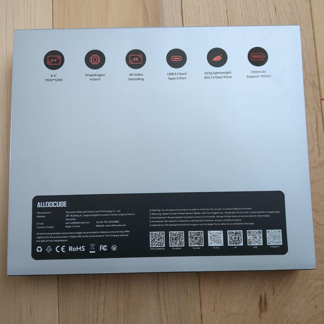 Androidタブレット本体 iPlay60 mini Turbo ALLDOCUBE