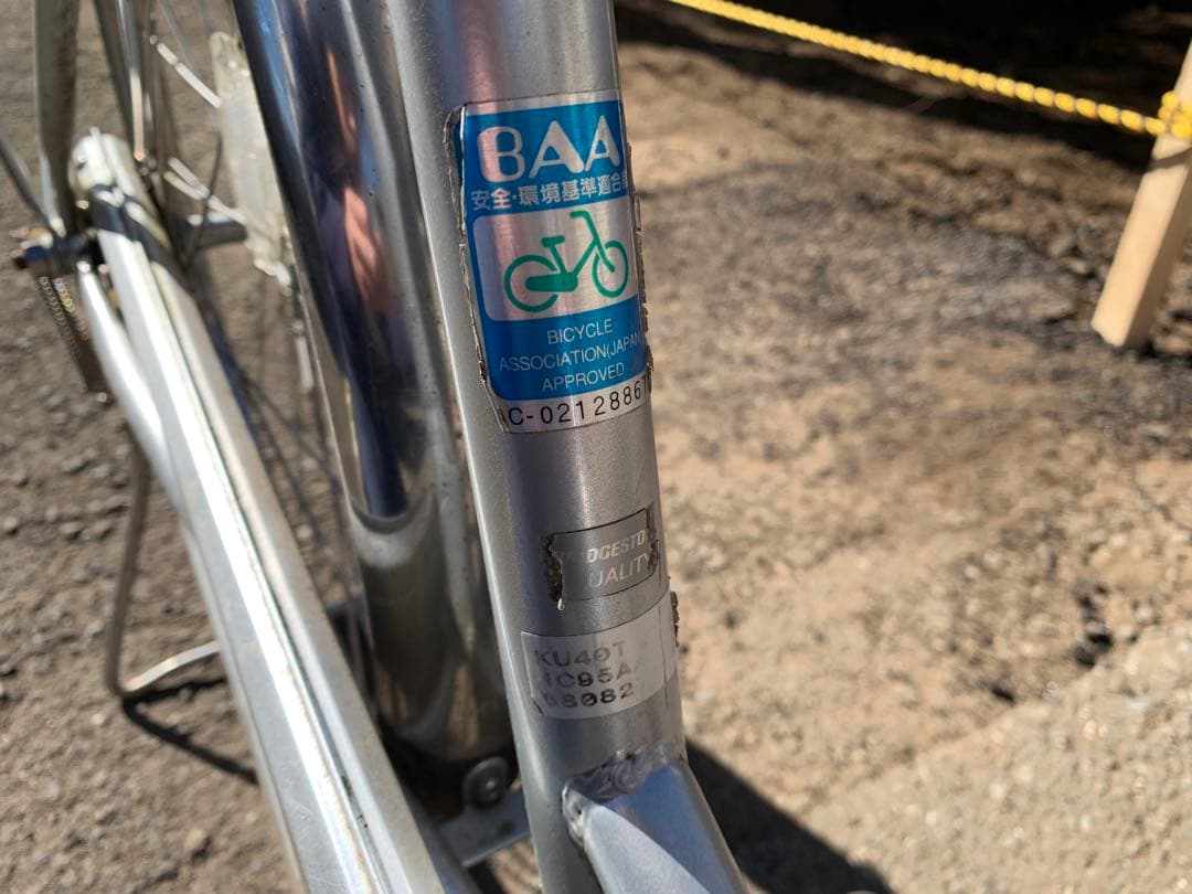 StainlessK ステンレスK BRIDGESTONE シルバー　22インチ