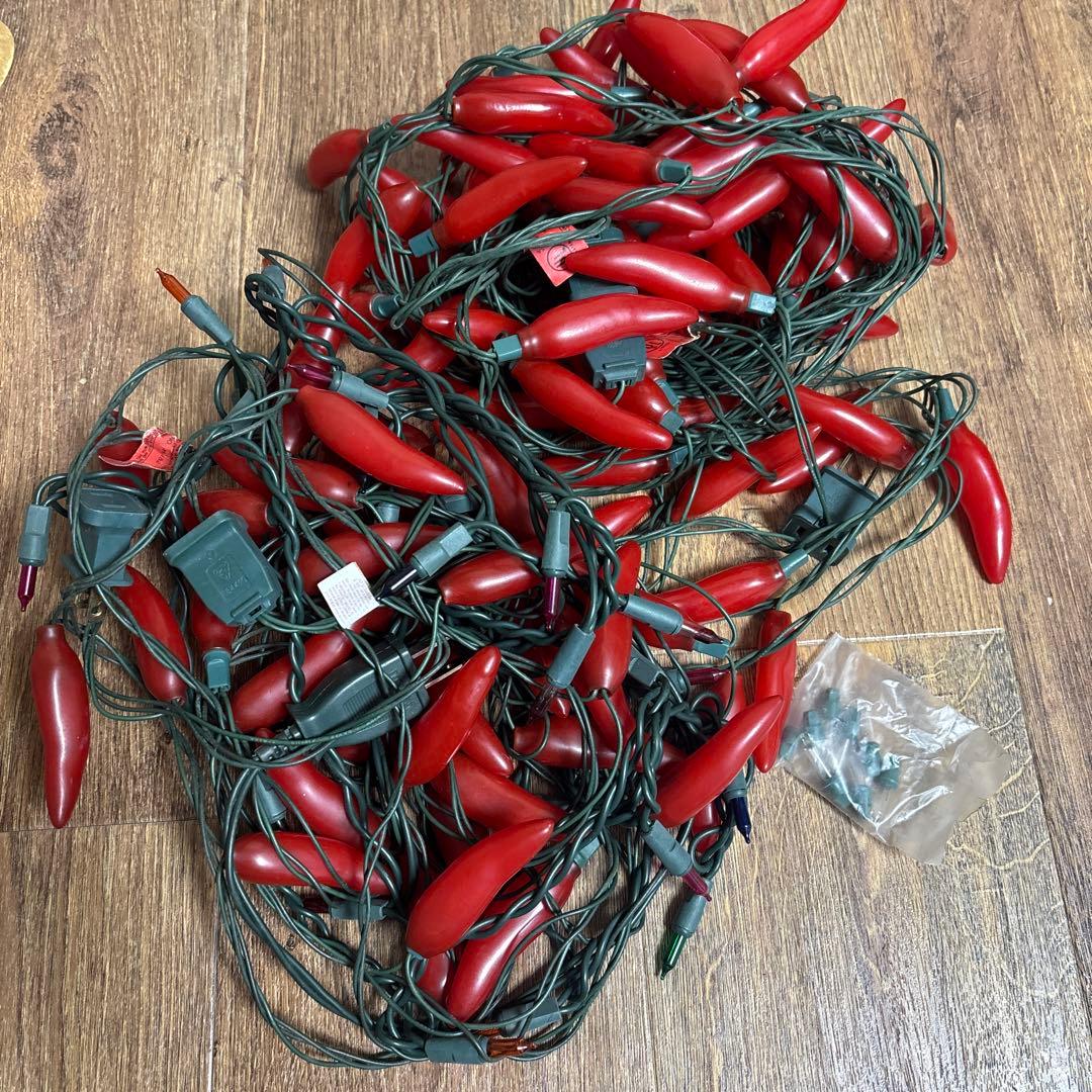 とうがらし　電飾