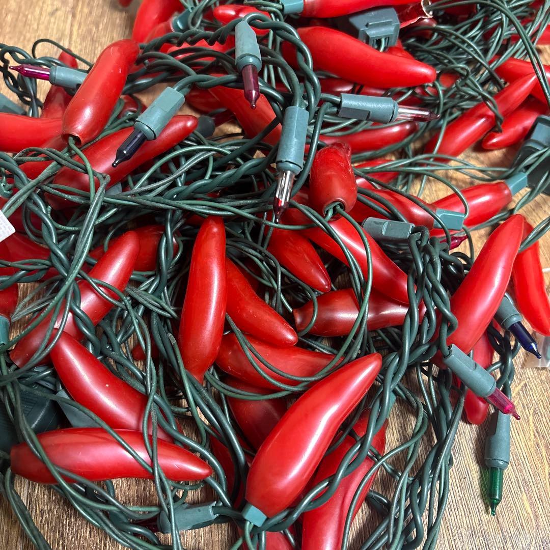 とうがらし　電飾