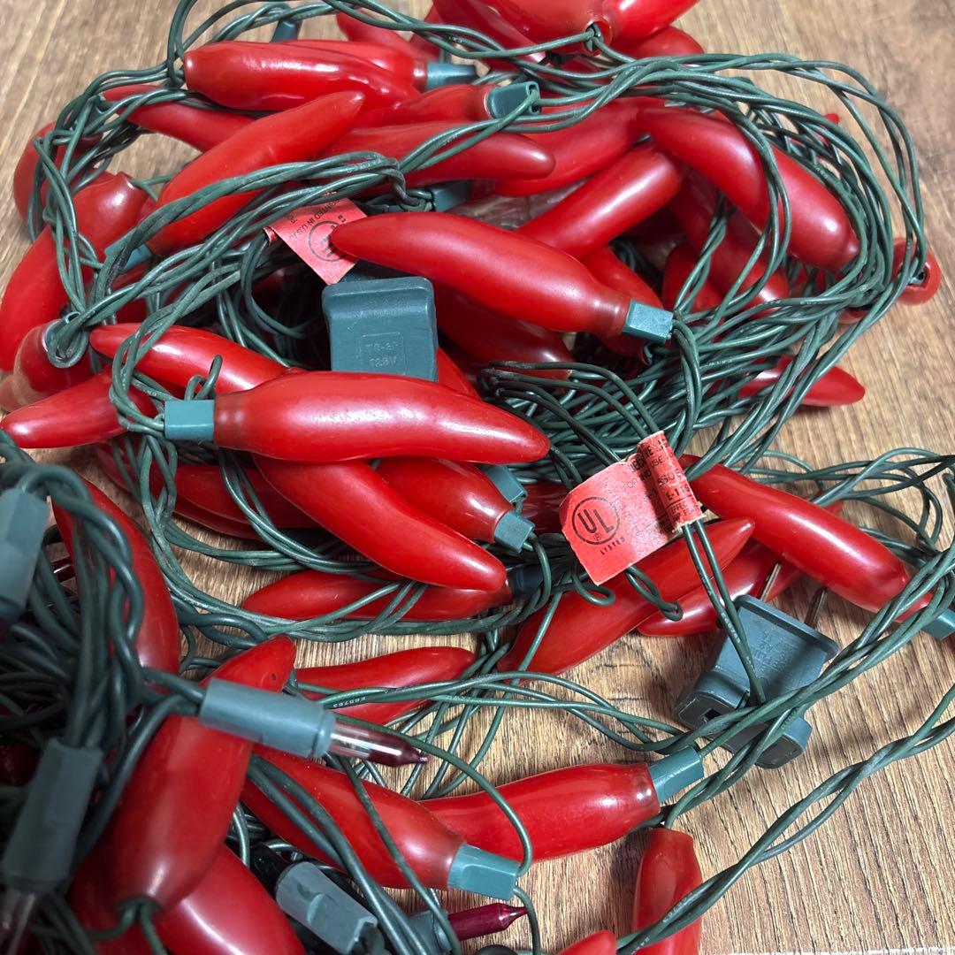 とうがらし　電飾