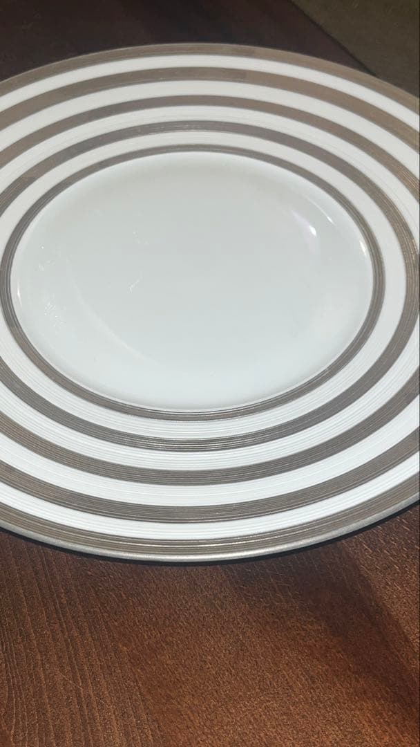 J.L. Coquet エミスフェールプラチナストライプ中古26cm2枚セット