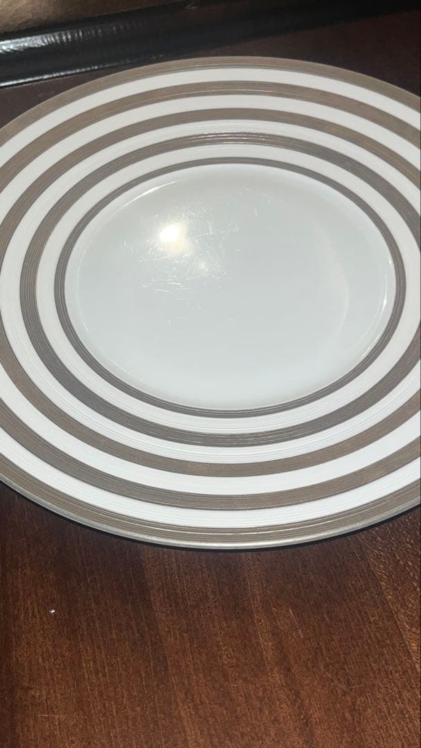 J.L. Coquet エミスフェールプラチナストライプ中古26cm2枚セット