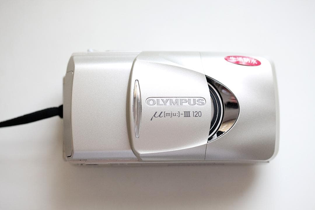 OLYMPUS μ[mju:]-III 120 フィルムカメラ Q764
