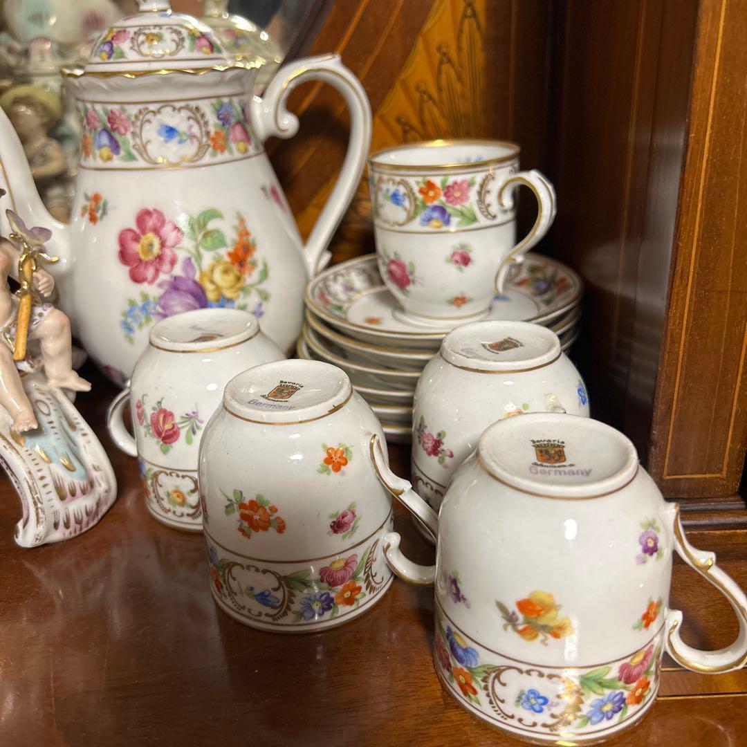 ドレスデン　☆デミタスカップ&ソーサー✖️5