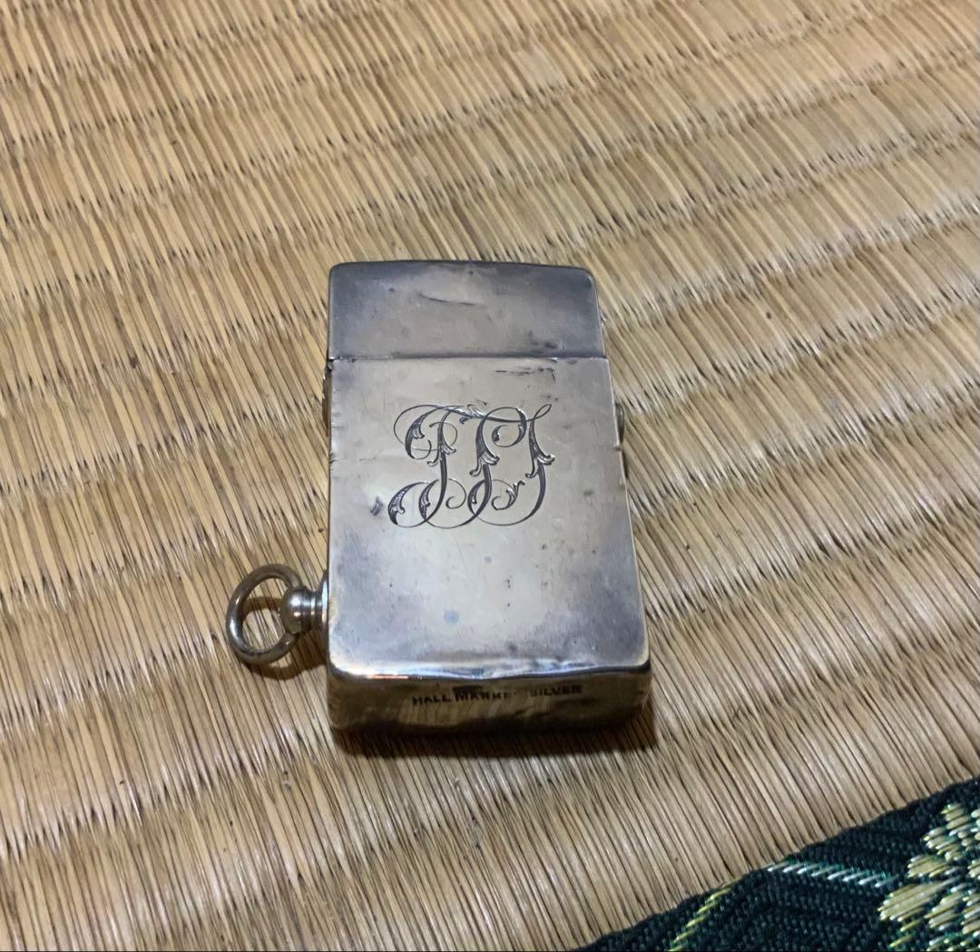 アンティークライター　シルバー