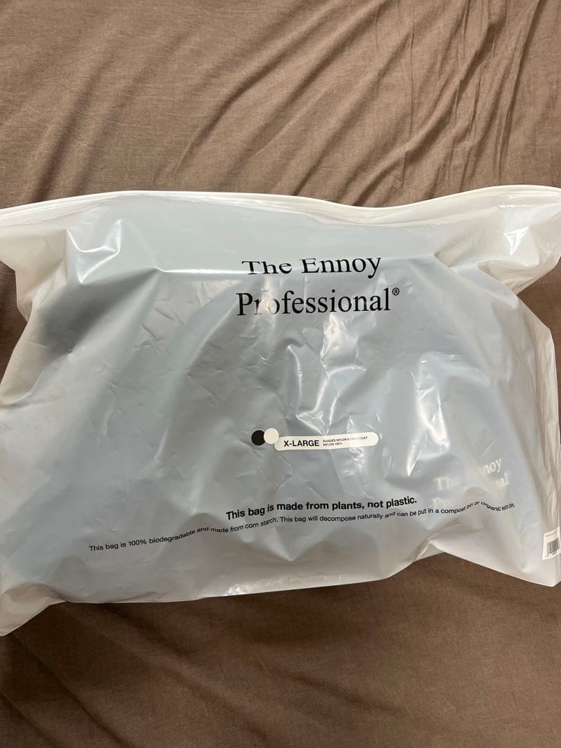 ENNOY PADDED NYLON BENCH COAT ベンチ　コート