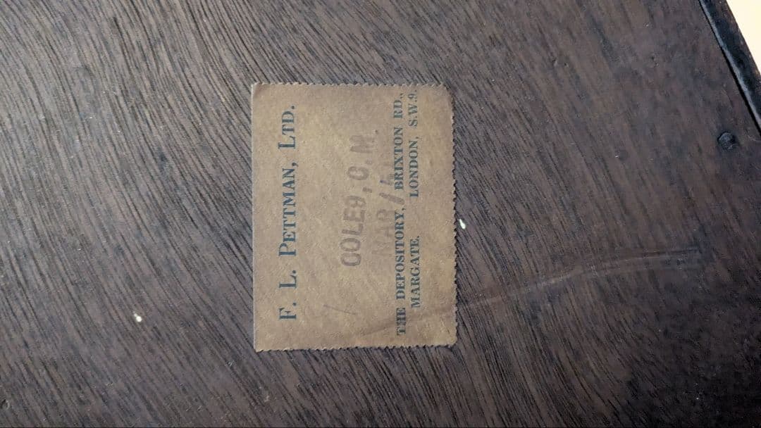 英国アンティーク◆オーバル姿見付きワードローブ イギリス ビンテージ家具