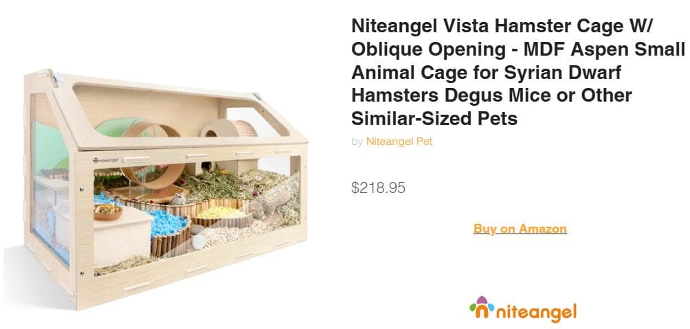 Niteangel　木製ケージ