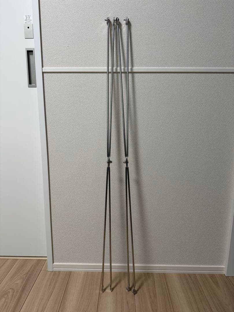 無印良品 ステンレスユニットシェルフ　オーク材棚セット　ワイド小