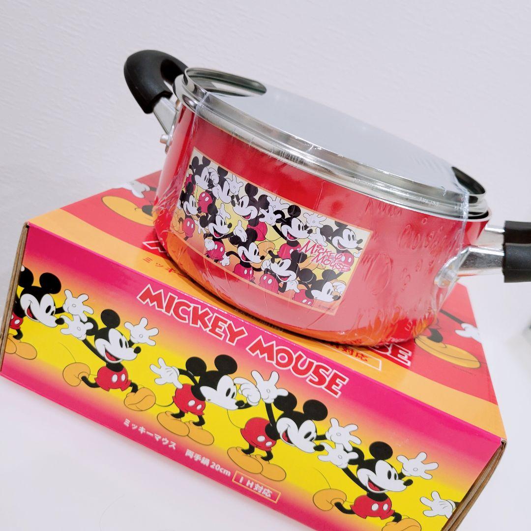 Disney　ディズニー　ミッキーマウス　ミッキー　両手鍋　レア　レトロ　希少