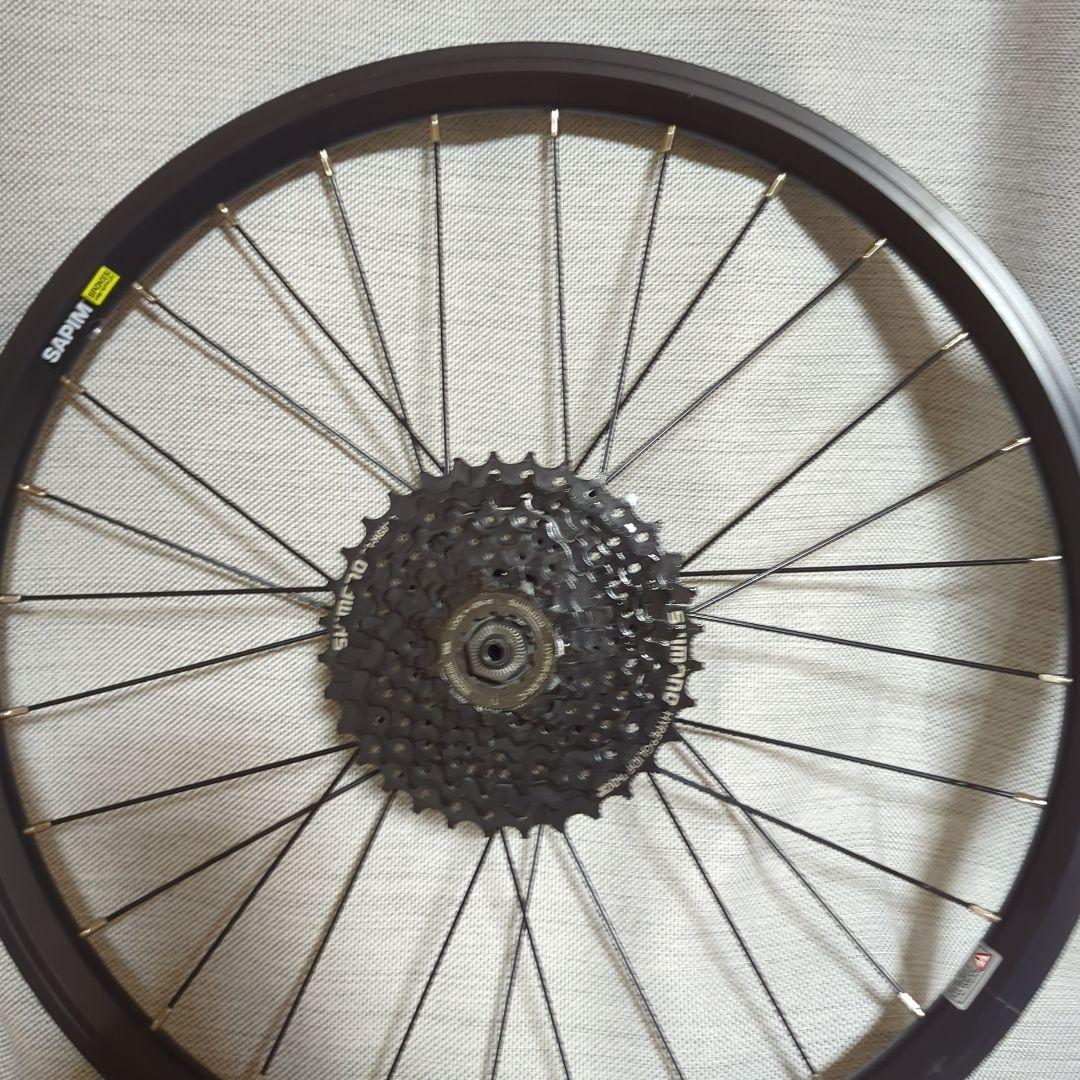 Shimano 完組ホイール 黒