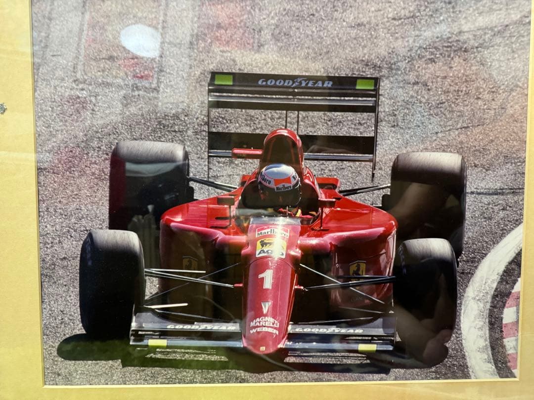 フェラーリ 641/2 鈴鹿GP アラン・プロストの生写真