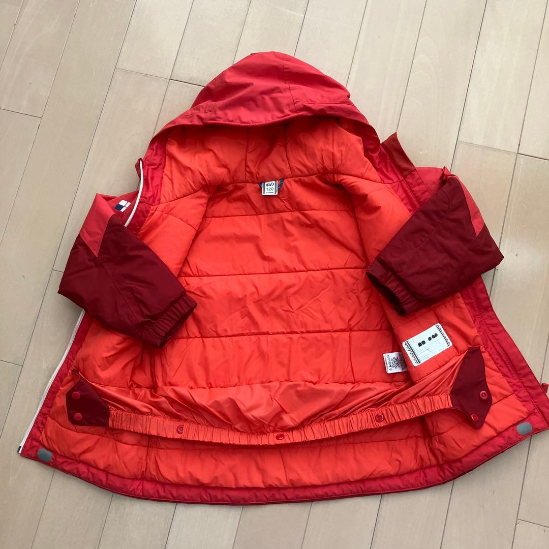 【値下げ】モンベル 子ども用スキーウェア　上下セット サイズ120