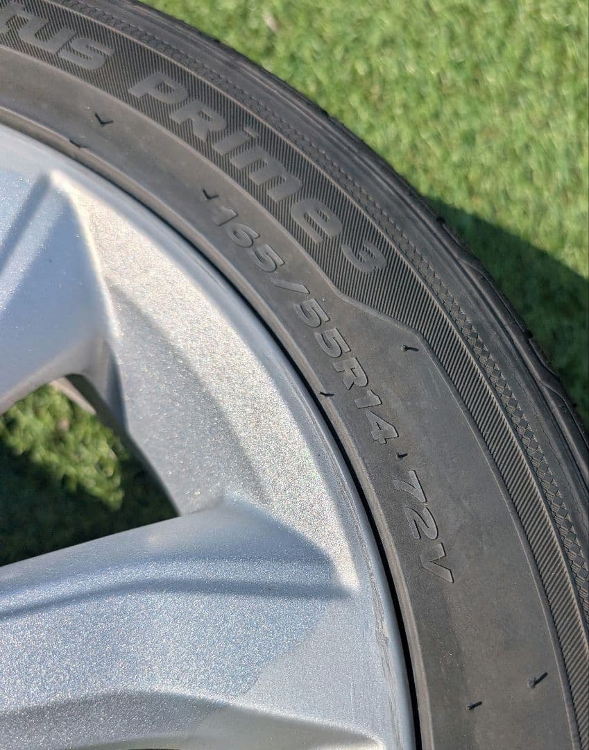 い*ぬ様 送料込　165 55 14インチ 2本セット