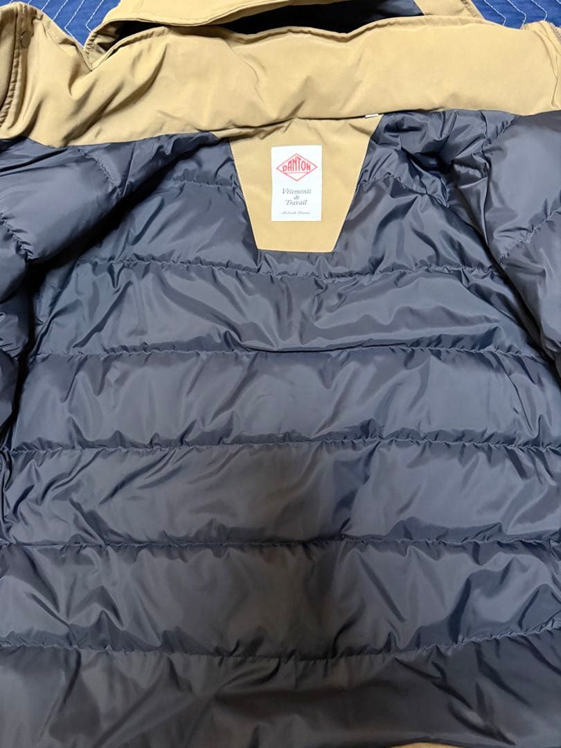 DANTON ベージュ ダウンジャケット