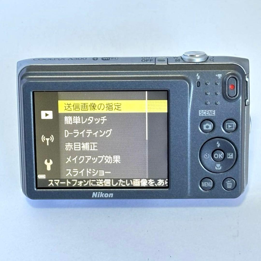 【美品】Nikon coolpix A300 ニコン　コンデジ　SDカード付