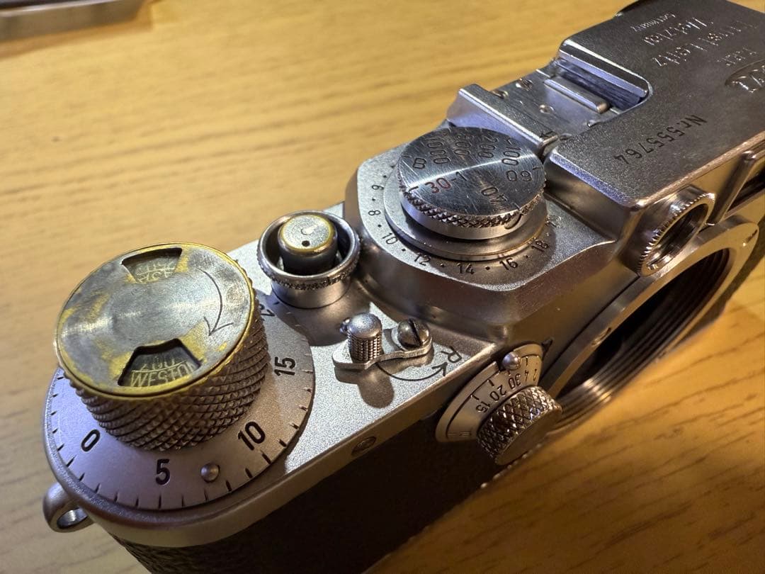 【グッタペルカ交換済】Leica Ⅲf ライカⅢf