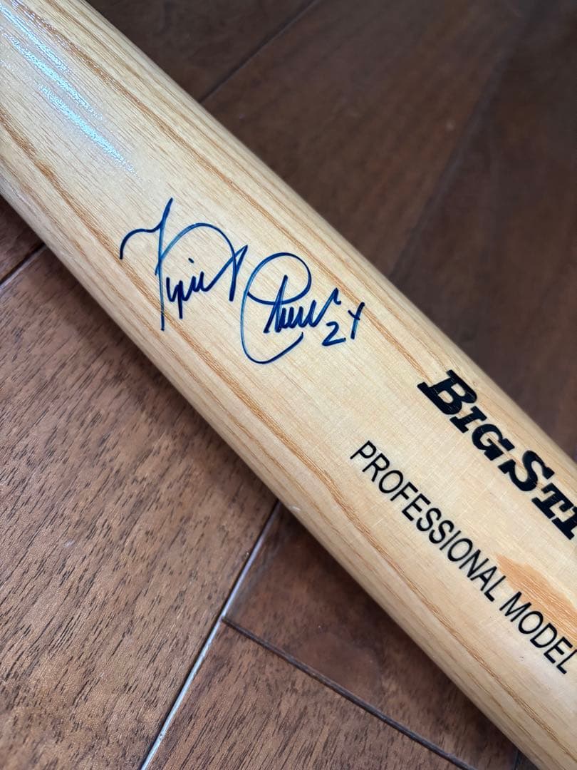 ミゲル・カブレラ　直筆サインバット