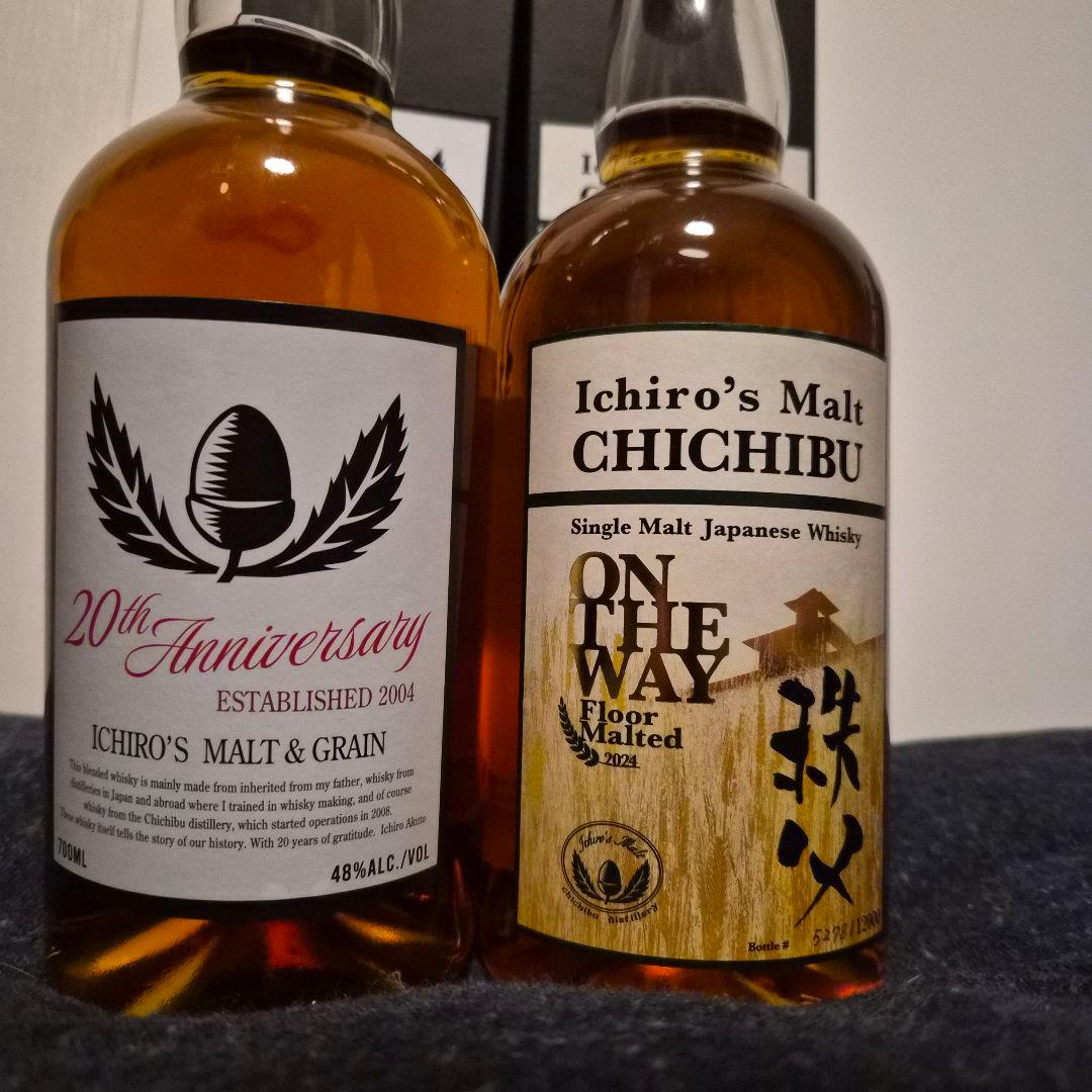 イチローズモルトオンザウェイ　20周年 ダブルディスティラリー 4本セット